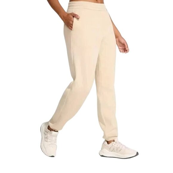 Mondetta XL Women Fleece Jogger Pants Leisure Elastic Waist Sweatpant Loungewear - Picture 3 of 10